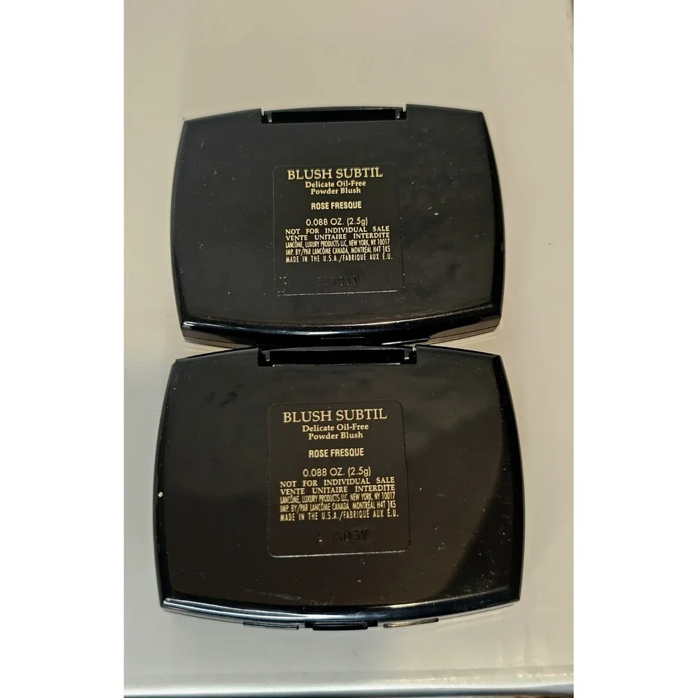 Lot of 2: Lancome Blush Subtil Oil - free Powder Blush ~ Rose Fresque~ 2.5g each